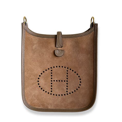 hermes wooly bag|Hermes evelyne purse.